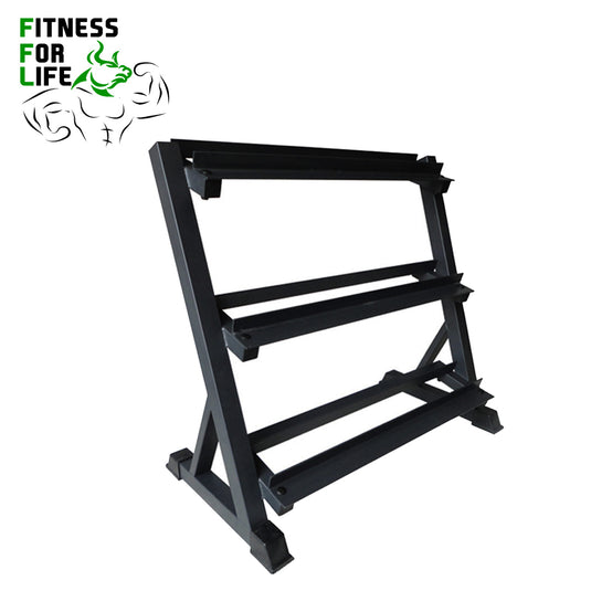 600 lb HEX Dumbbells Set + Rack