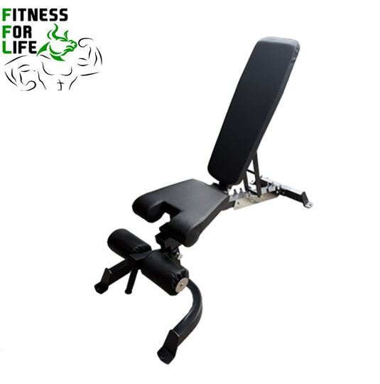 Power Rack Lat Pulldown Bundle + Bench HD (Rubber Tri grip Plates )