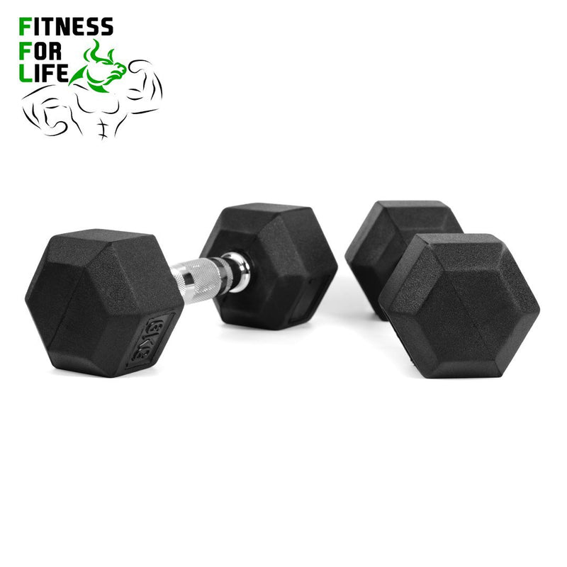 Load image into Gallery viewer, 270 lb HEX Dumbbells set + Rack
