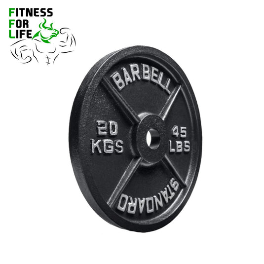 210 lb Iron Cast Plates Bundle + bar